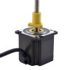 NEMA 23 External Acme Linear Stepper Motor 3.0A 56mm Stack Screw Lead 2.54mm(0.1") Lead Length 200mm