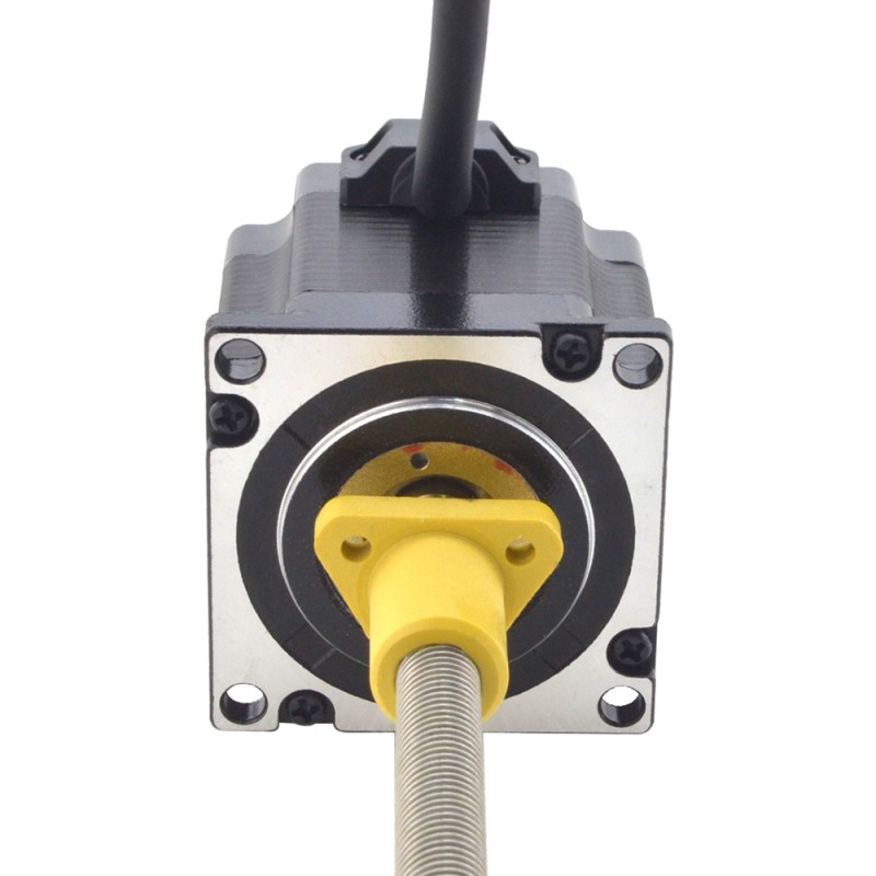 NEMA 23 External Acme Linear Stepper Motor 3.0A 56mm Stack Screw Lead 5.08mm(0.2") Lead Length 200mm