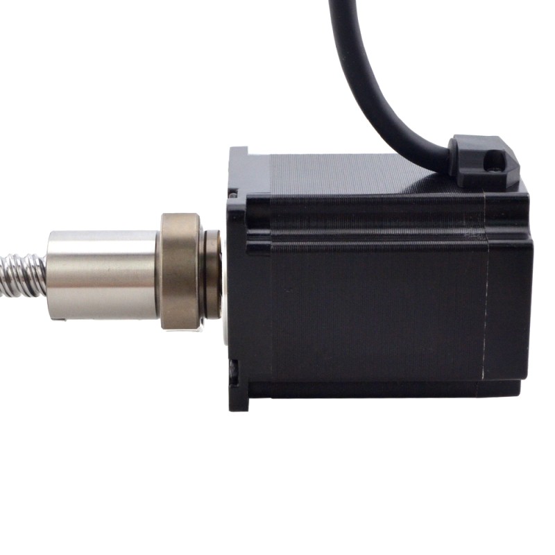 NEMA 23 External Ball Screw Linear Stepper Motor 4.0A 75mm Stack Screw Lead 10mm(0.3937") Lead Length 200mm