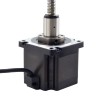 NEMA 34 External Ball Screw Linear Stepper Motor 4.5Nm(637.25oz.in) 5.5A 76mm Lead 10mm(0.3937") Lead Length 200mm
