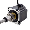 NEMA 34 External Ball Screw Linear Stepper Motor 4.5Nm(637.25oz.in) 5.5A 76mm Lead 10mm(0.3937") Lead Length 200mm