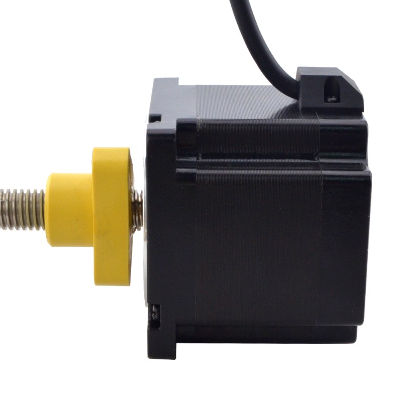 NEMA 34 External Acme Linear Stepper Motor 5.5A 76mm Stack Screw Lead 2.54mm(0.1") Lead Length 200mm