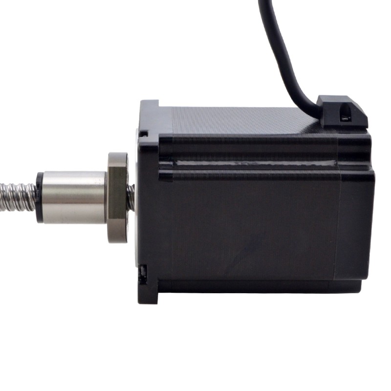 NEMA 34 External Ball Screw Linear Stepper Motor 8Nm(1132.90oz.in) 6.0A 114mm Lead 10mm(0.3937") Lead Length 200mm