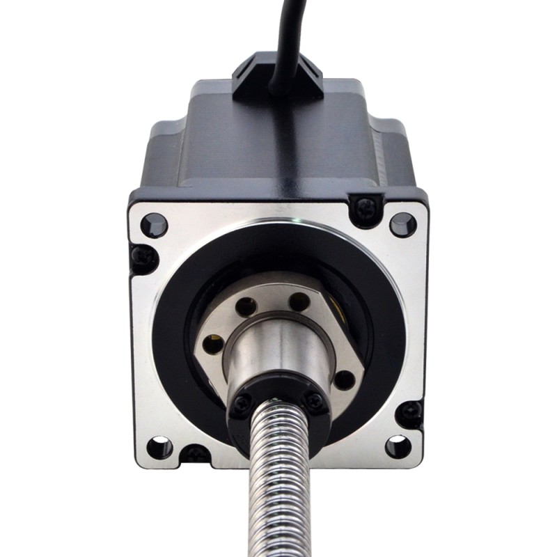 NEMA 34 External Ball Screw Linear Stepper Motor 8Nm(1132.90oz.in) 6.0A 114mm Lead 10mm(0.3937") Lead Length 200mm