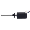Nema 8 External Trapezoidal Linear Stepper Motor 0.6A 38mm Stack Screw Lead 2mm(0.07874") Lead Length 60mm