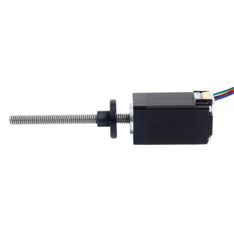 Nema 8 External Trapezoidal Linear Stepper Motor 0.6A 38mm Stack Screw Lead 2mm(0.07874") Lead Length 60mm