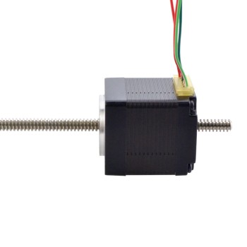 NEMA 11 Non-Captive Acme Linear Stepper Motor 1.0A 32.2mm Stack Screw Lead 1.27mm(0.05") Lead Length 200mm