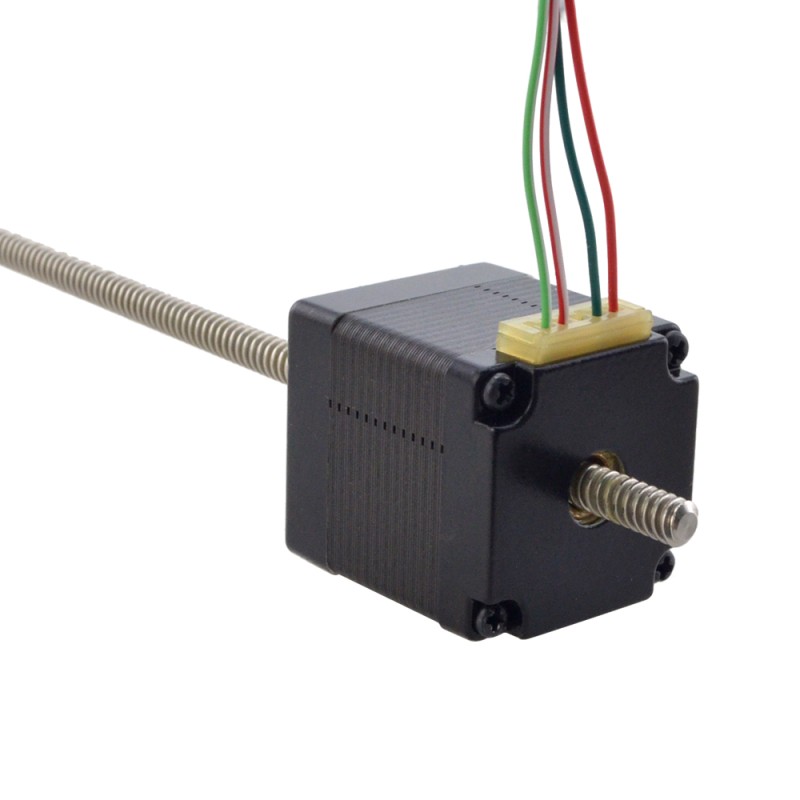 NEMA 11 Non-Captive Acme Linear Stepper Motor 1.0A 32.2mm Stack Screw Lead 2.54mm(0.1") Lead Length 200mm