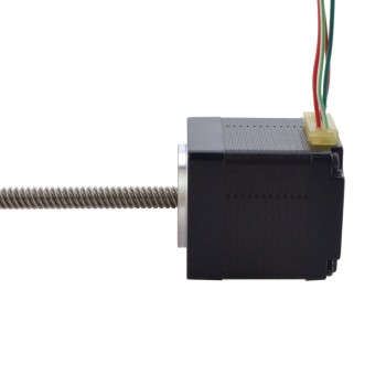 NEMA 11 Non-Captive Acme Linear Stepper Motor 1.0A 32.2mm Stack Screw Lead 5.08mm(0.2") Lead Length 200mm