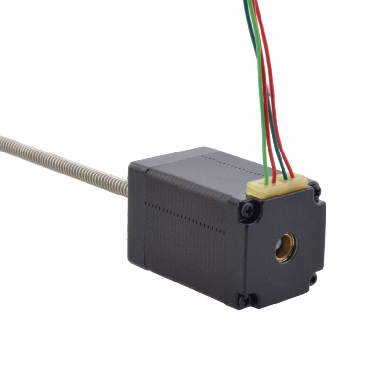 NEMA 11 Non-Captive Acme Linear Stepper Motor 1.0A 46mm Stack Screw Lead 2.54mm(0.1") Lead Length 200mm