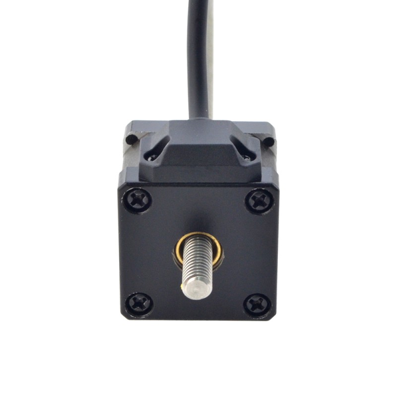 NEMA 14 Non-Captive Acme Linear Stepper Motor 1.5A 34mm Stack Screw Lead 2.54mm(0.1") Lead Length 200mm