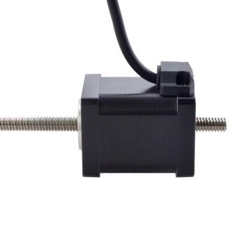 NEMA 14 Non-Captive Acme Linear Stepper Motor 1.5A 47mm Stack Screw Lead 2.54mm(0.1") Lead Length 200mm