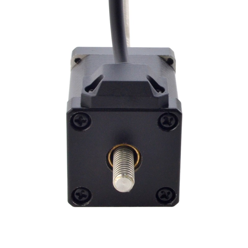 NEMA 14 Non-Captive Acme Linear Stepper Motor 1.5A 47mm Stack Screw Lead 2.54mm(0.1") Lead Length 200mm