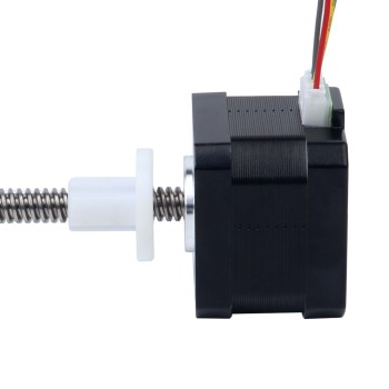 Nema 17 External 34mm Stack 0.4A Lead 4mm(0.15748") Length 100mm