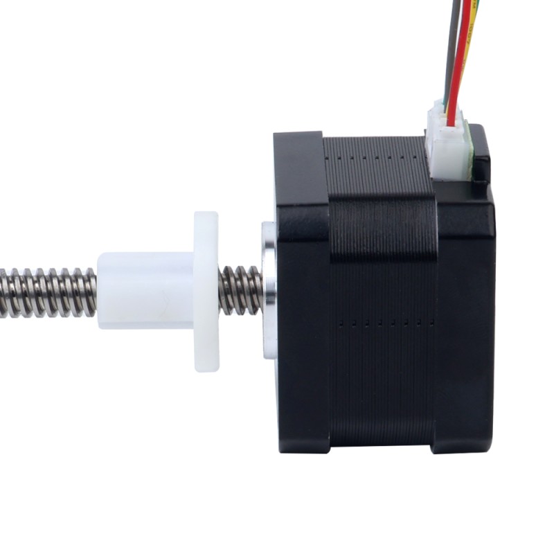 Nema 17 External 34mm Stack 0.4A Lead 4mm(0.15748") Length 100mm