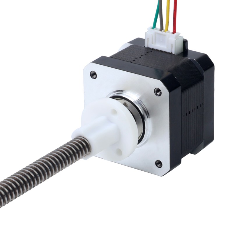 Nema 17 External 34mm Stack 0.4A Lead 4mm(0.15748") Length 100mm