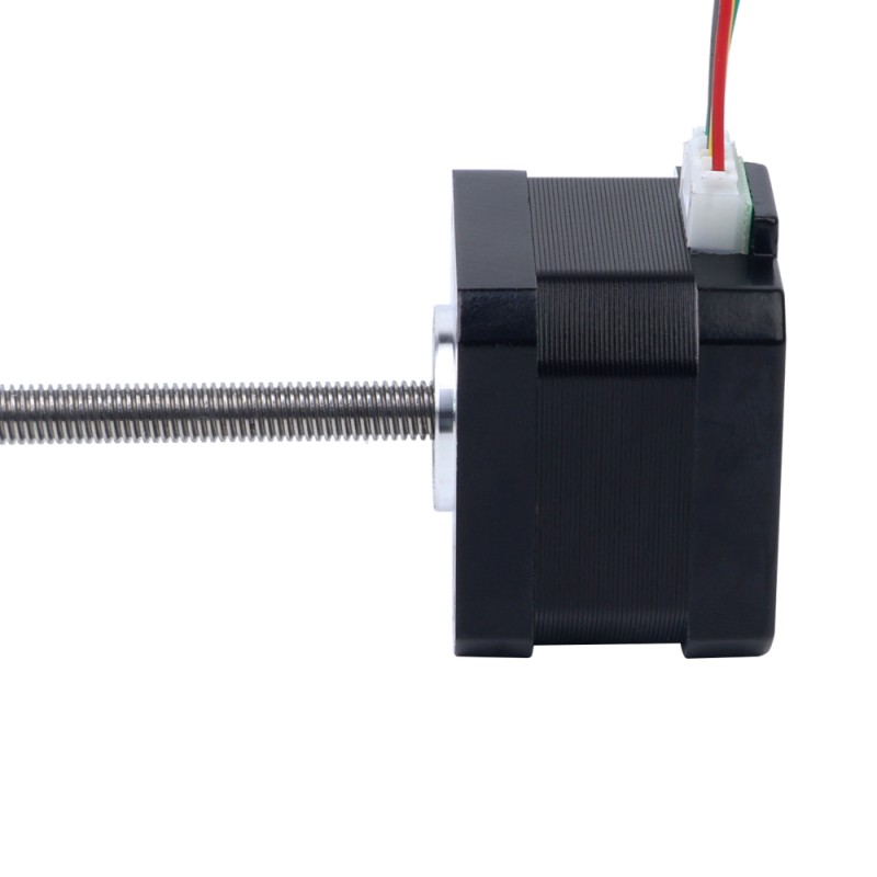 Nema 17 Non-captive 34mm Stack 0.4A Lead 2mm(0.07874") Length 100mm