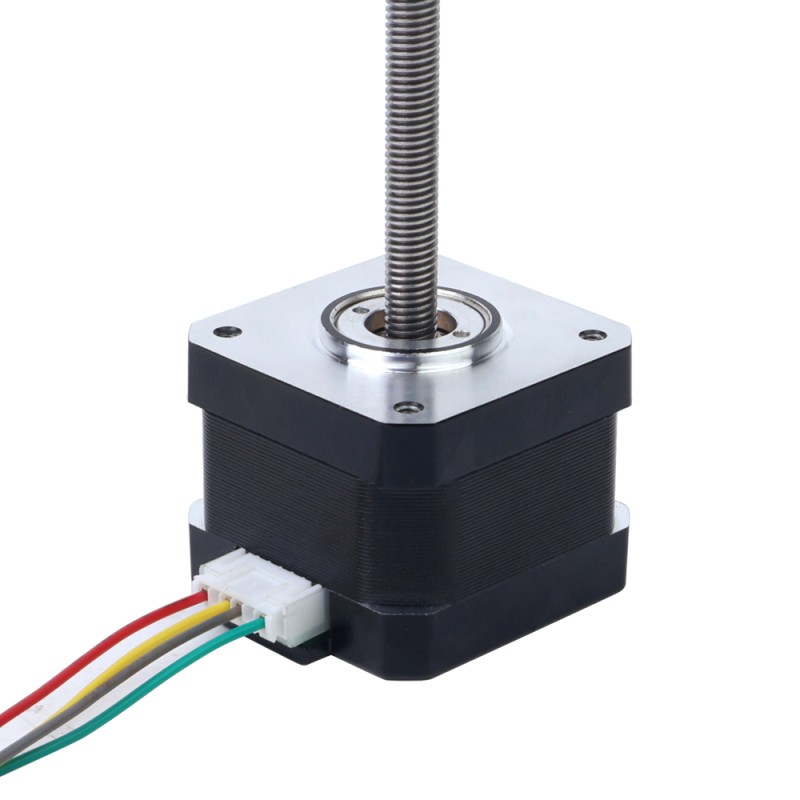 Nema 17 Non-captive 34mm Stack 0.4A Lead 2mm(0.07874") Length 100mm