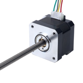 Nema 17 Non-captive 34mm Stack 0.4A Lead 2mm(0.07874") Length 150mm