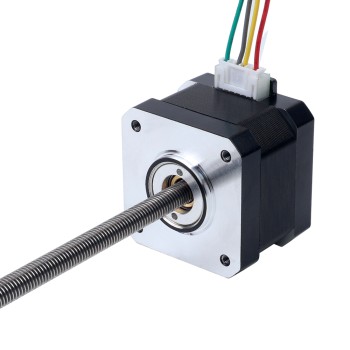 Nema 17 Non-captive 34mm Stack 0.84A Lead 2mm(0.07874") Length 200mm