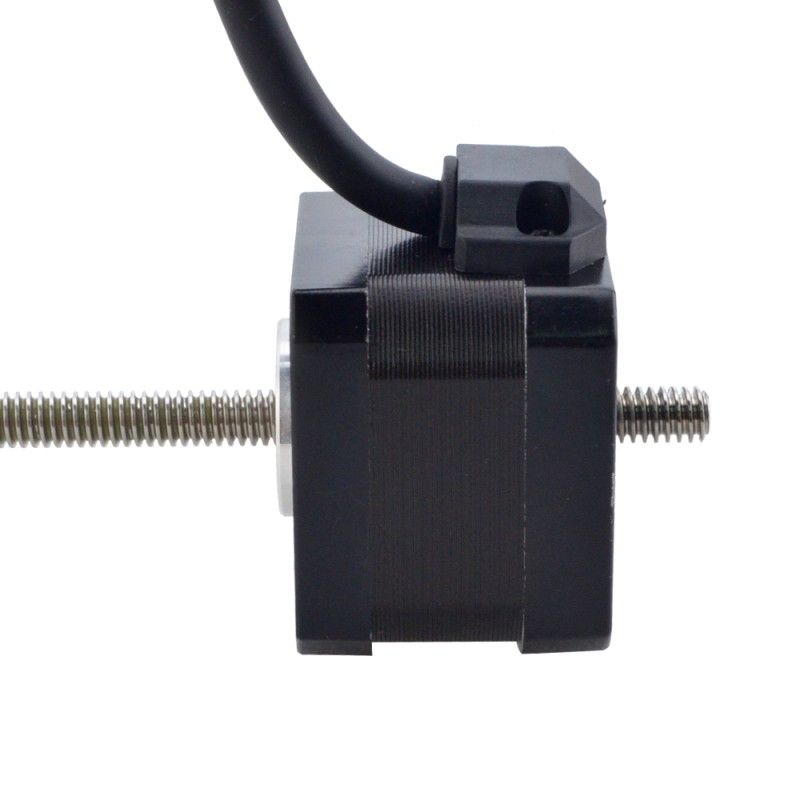 NEMA 17 Non-Captive Acme Linear Stepper Motor 1.5A 34mm Stack Screw Lead 1.27mm(0.05") Lead Length 200mm