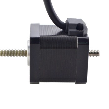 NEMA 17 Non-Captive Acme Linear Stepper Motor 2.5A 48mm Stack Screw Lead 1.27mm(0.05") Lead Length 200mm