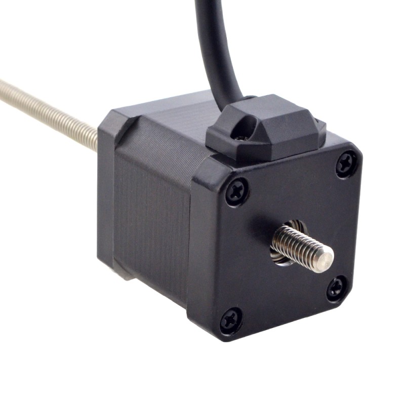 NEMA 17 Non-Captive Acme Linear Stepper Motor 2.5A 48mm Stack Screw Lead 1.27mm(0.05") Lead Length 200mm