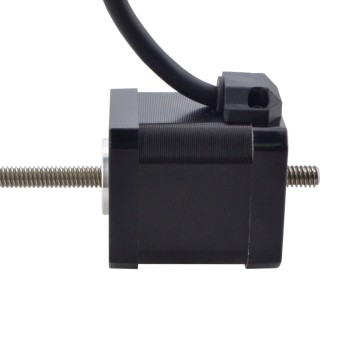 NEMA 17 Non-Captive Acme Linear Stepper Motor 2.5A 48mm Stack Screw Lead 2.54mm(0.1") Lead Length 200mm