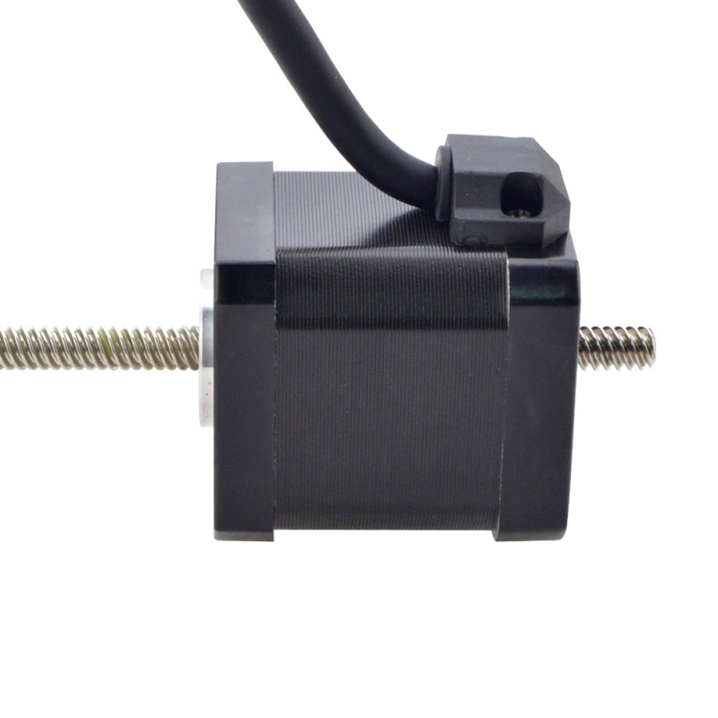 NEMA 17 Non-Captive Acme Linear Stepper Motor 2.5A 48mm Stack Screw Lead 6.35mm(0.25") Lead Length 200mm