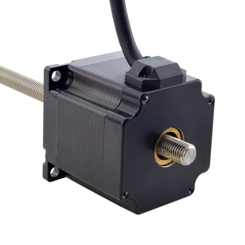NEMA 23 Non-Captive Acme Linear Stepper Motor 3.0A 56mm Stack Screw Lead 1.27mm(0.05") Lead Length 250mm