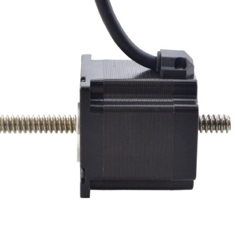 NEMA 23 Non-Captive Acme Linear Stepper Motor 3.0A 56mm Stack Screw Lead 2.54mm(0.1") Lead Length 250mm