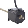NEMA 23 Non-Captive Acme Linear Stepper Motor 3.0A 56mm Stack Screw Lead 2.54mm(0.1") Lead Length 250mm