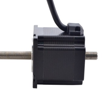 NEMA 23 Non-Captive Acme Linear Stepper Motor 3.0A 56mm Stack Screw Lead 10.16mm(0.4") Lead Length 250mm