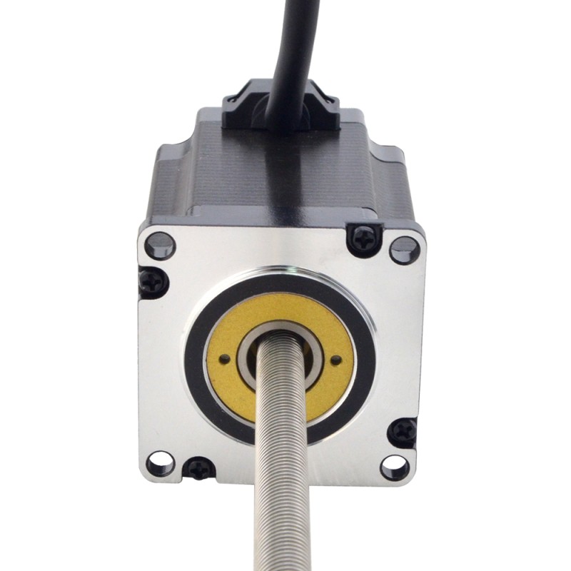 NEMA 23 Non-Captive Acme Linear Stepper Motor 4.0A 76mm Stack Screw Lead 10.16mm(0.4") Lead Length 250mm