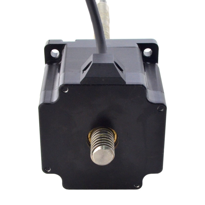 NEMA 34 Non-Captive Acme Linear Stepper Motor 5.5A 76mm Stack Screw Lead 6.35mm(0.25") Lead Length 300mm