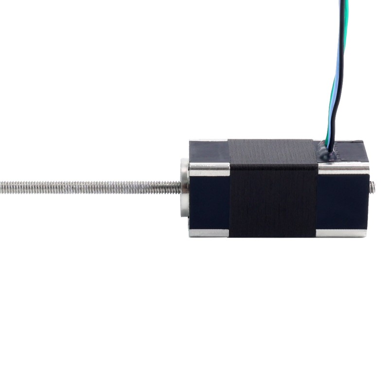 Nema 6 Non-Captive Linear Stepper Motor 0.3A 32mm Stack Screw Lead 1mm(0.03937") Lead Length 100mm