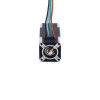 Nema 6 Non-Captive Linear Stepper Motor 0.3A 32mm Stack Screw Lead 1mm(0.03937") Lead Length 100mm