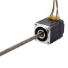 NEMA 8 Non-Captive Acme Linear Stepper Motor 0.5A 28.2mm Stack Screw Lead 2mm(0.07874") Lead Length 150mm