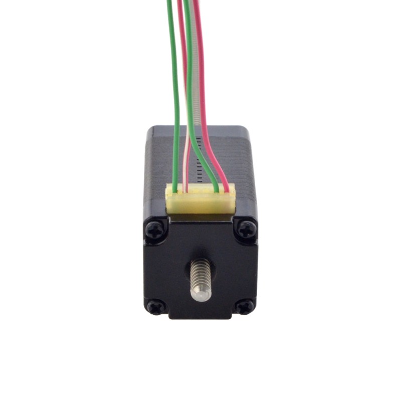 NEMA 8 Non-Captive Acme Linear Stepper Motor 0.5A 38.2mm Stack Screw Lead 1mm(0.03937") Lead Length 150mm