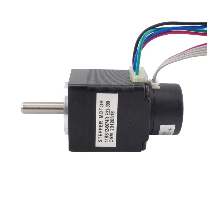 Nema 11 Closed Loop Stepper Motor 0.07Nm(9.91oz.in) Encoder 300PPR