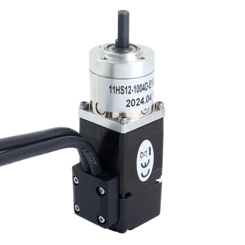 Nema 11 Closed-loop Geared Stepper L=32mm Gear Raio 5:1 Encoder 1000PPR(4000CPR)