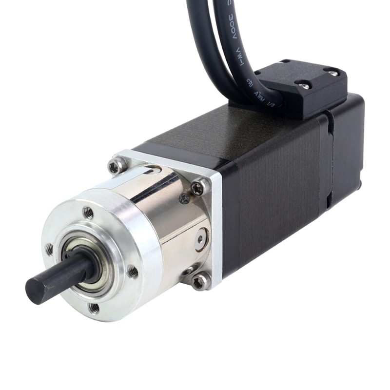 Nema 11 Closed-loop Geared Stepper L=51mm Gear Raio 5:1 Encoder 1000PPR(4000CPR)