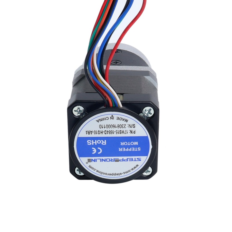 Nema 17 Stepper Motor with  Gearbox Gear Ratio 10:1 & Magnetic Encoder 1000PPR(4000CPR)