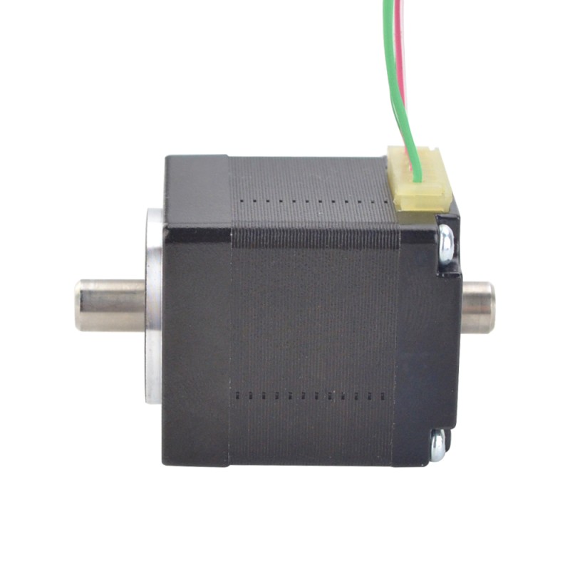 Dual Shaft Nema 11 Hollow Shaft Stepper Motor Bipolar 6Ncm(8.5oz.in) 1.0A 28x28x32mm