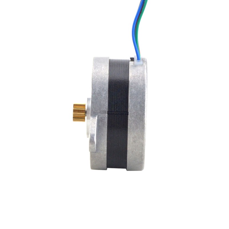 Round Nema 14 Bipolar 0.9deg 9Ncm(12.75oz.in) 1.0A Φ36x17.5mm 4 Wires for Voron Stealthburner