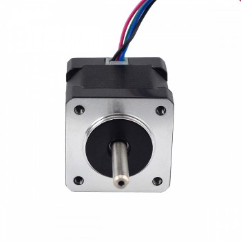 Dual Shaft Nema 14 1.8deg 18Ncm(25.5oz.in) 0.8A 35.2x35.2x34mm 4 Wires