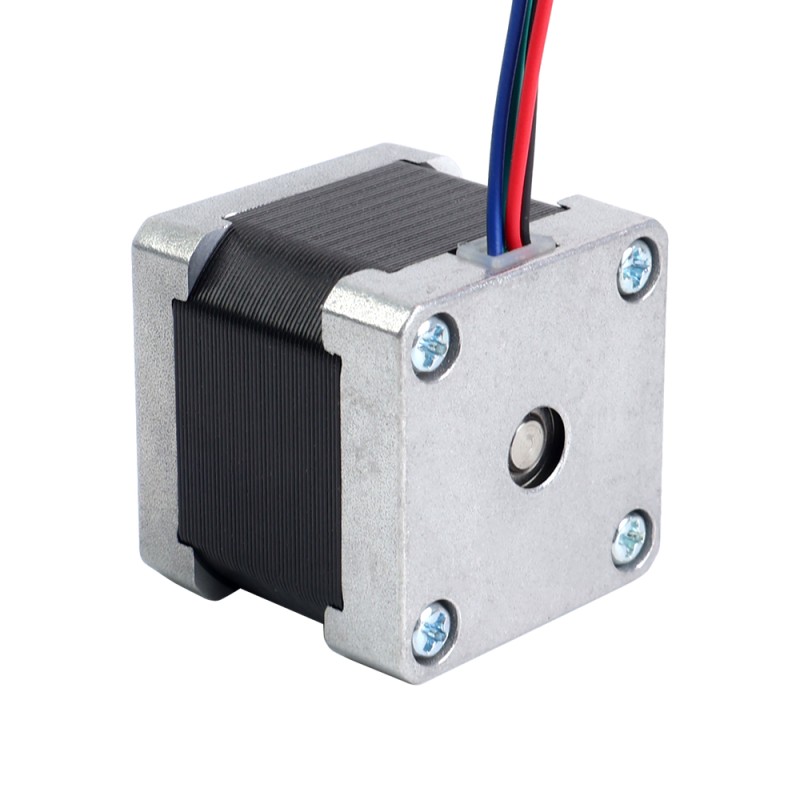 Nema 14 Bipolar 1.8deg 18Ncm(25.49oz.in) 1.0A 35x35x34mm 4 Wires