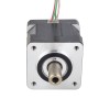 Dual Shaft Nema 14 Hollow Shaft Stepper Motor Bipolar 16Ncm(22.66oz.in) 1.25A 35x35x34.5mm