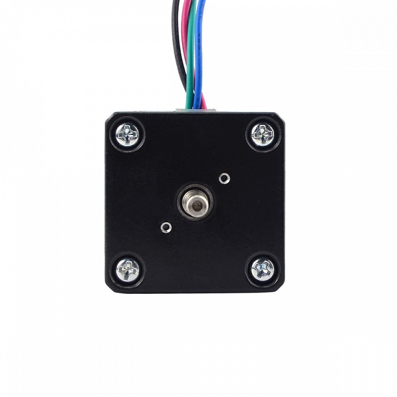 Dual Shaft Nema 14 Bipolar 1.8deg 40Ncm(56.64oz.in) 1.5A 35.2x35.2x52mm 4 Wires