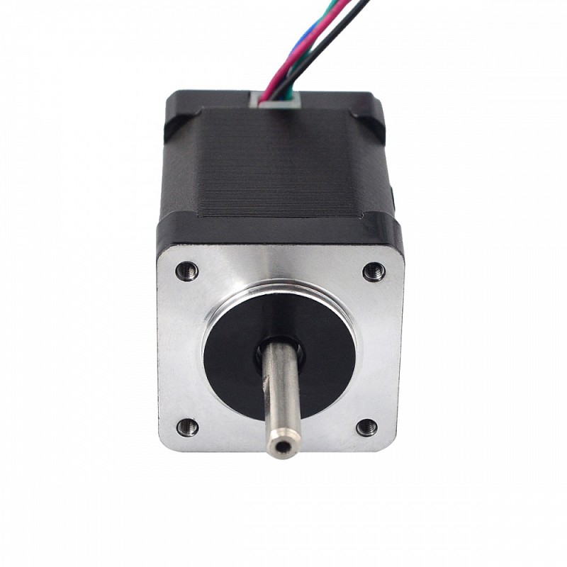 Dual Shaft Nema 14 Bipolar 1.8deg 40Ncm(56.64oz.in) 1.5A 35.2x35.2x52mm 4 Wires